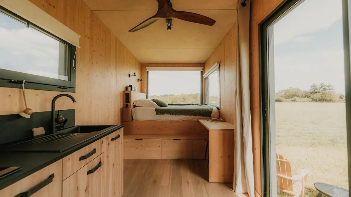 Parcel Tiny House Ty Pois 2 Pres De La Pointe De La Torche Villa Plonéour-Lanvern Alpstuga