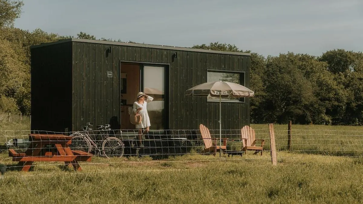 Alpstuga Parcel Tiny House Ty Pois 2 Pres De La Pointe De La Torche Villa Plonéour-Lanvern Frankrike